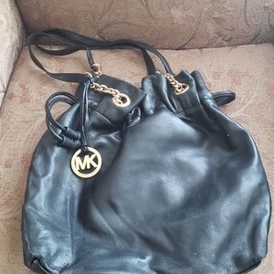 Michael Kors drawstring satchel